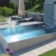 Piscina in acciaio inox e opere accessorie